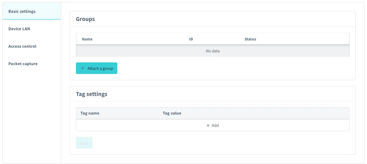 Configure VPG